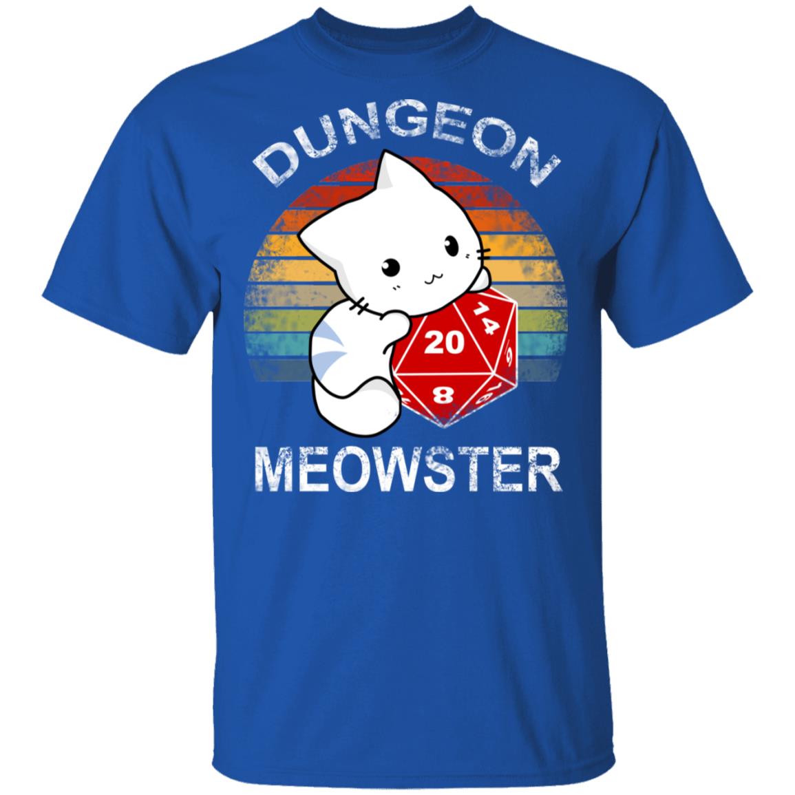 Dungeon Meowster Retro Vintage Funny Cat Shirt, Hoodie, Tank