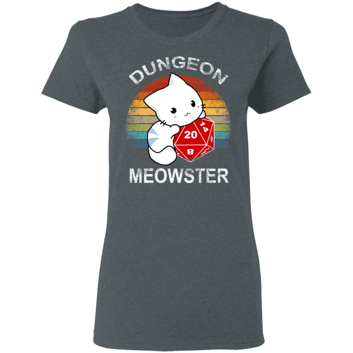 Dungeon Meowster Retro Vintage Funny Cat Shirt, Hoodie, Tank