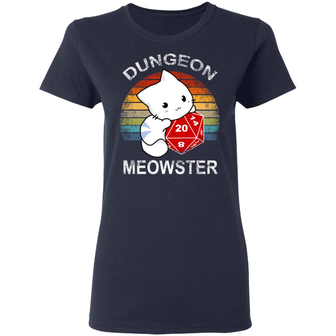 Dungeon Meowster Retro Vintage Funny Cat Shirt, Hoodie, Tank