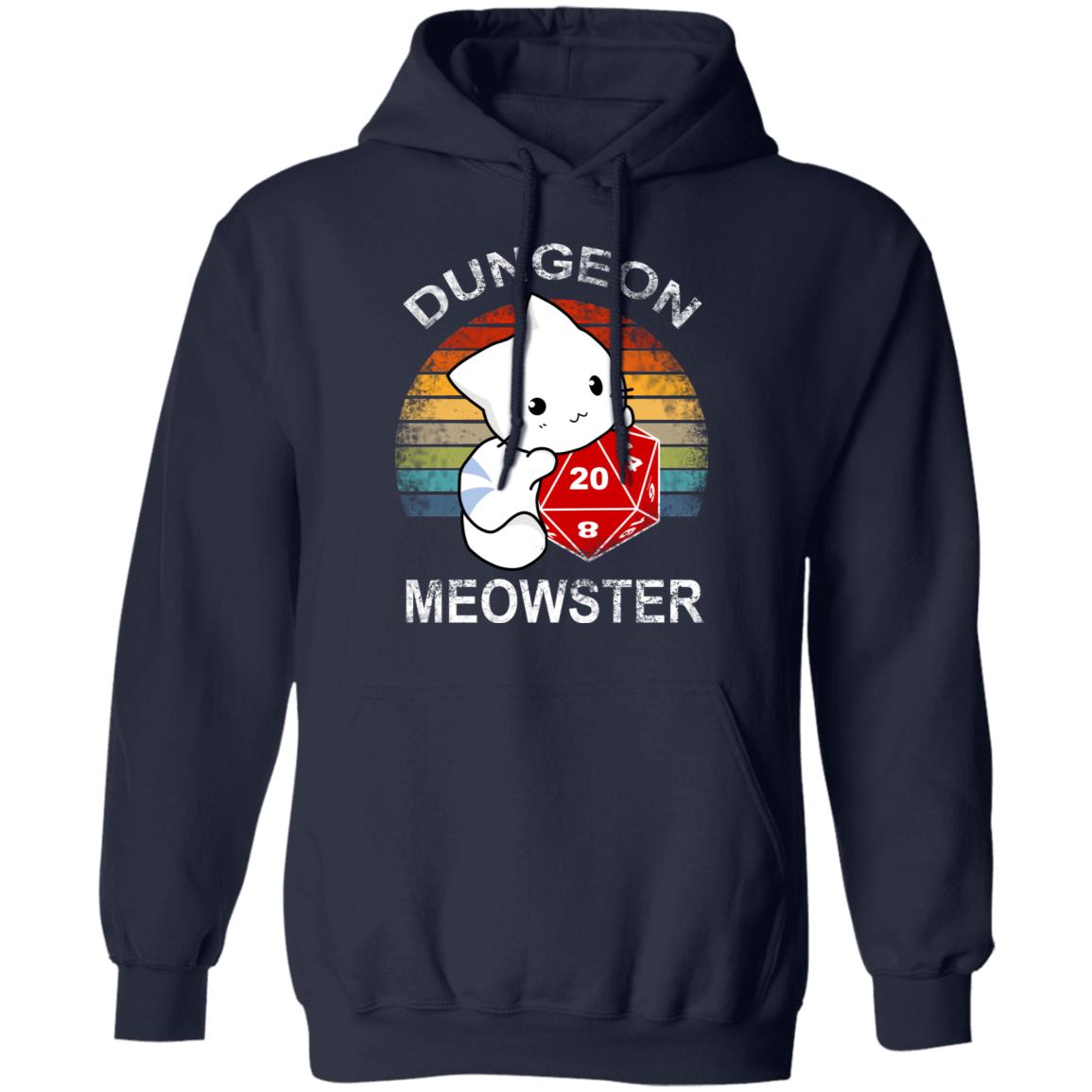 Dungeon Meowster Retro Vintage Funny Cat Shirt, Hoodie, Tank