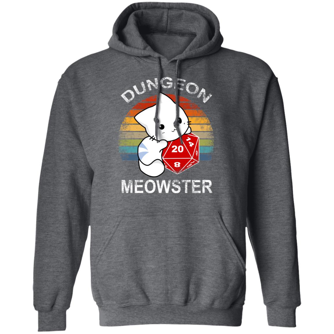 Dungeon Meowster Retro Vintage Funny Cat Shirt, Hoodie, Tank