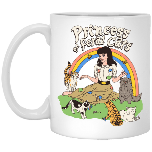 
	Princess Of Feral Cats Mug