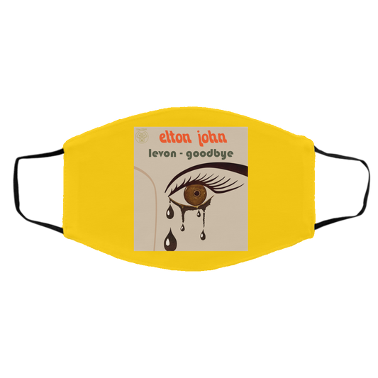 
	Elton John Levon Goodbye Face Mask