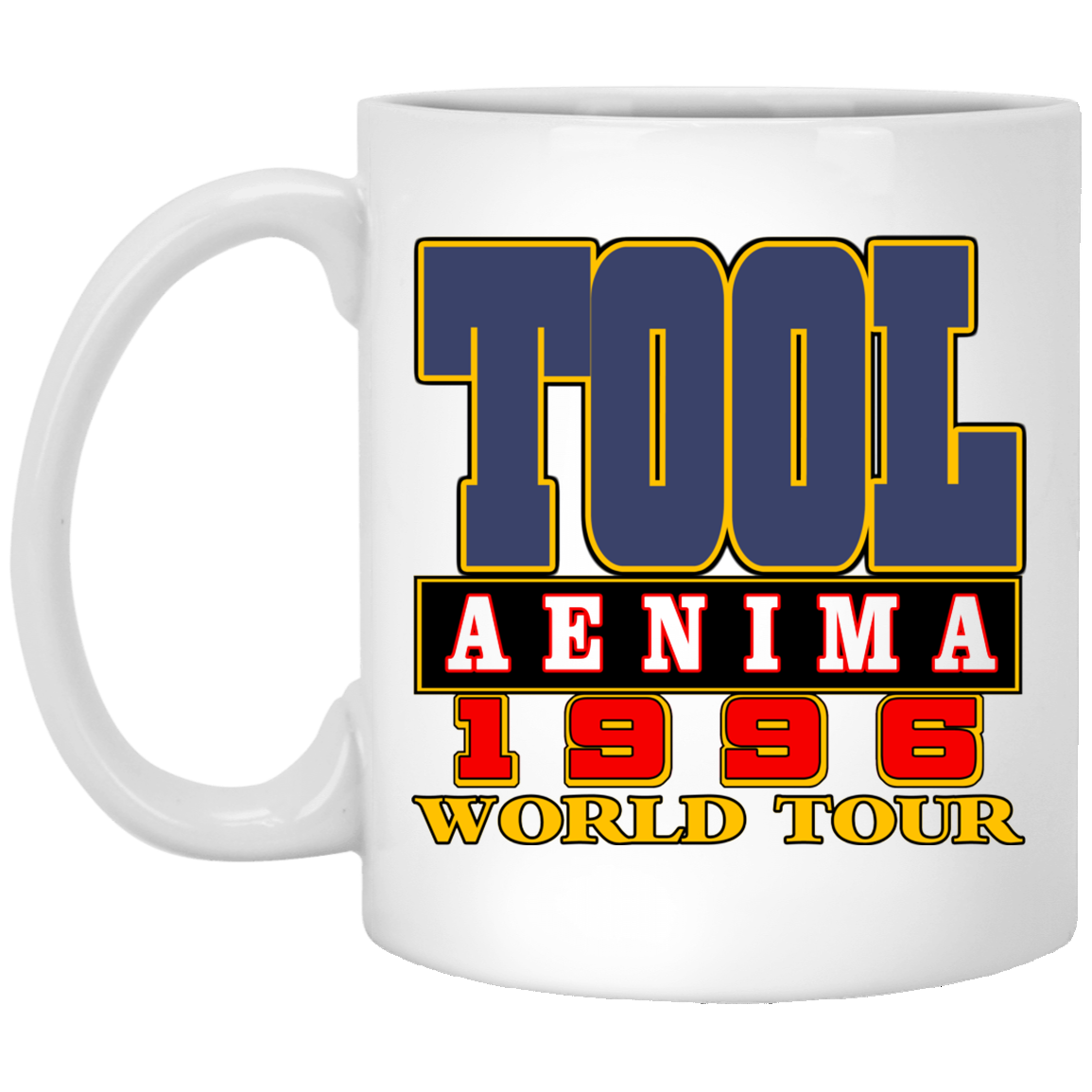 Tool Aenima 1996 World Tour Mug