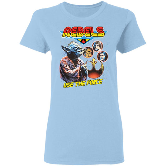 
	Star Wars Rebels Use The Force Yoda Luke Skywalker Chewbacca Han Solo Shirt, Hoodie, Tank