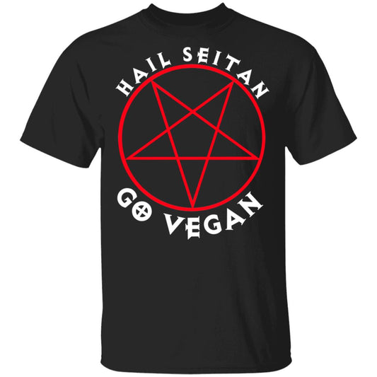 Hail Seitan Go Vegan Shirt, Hoodie, Tank