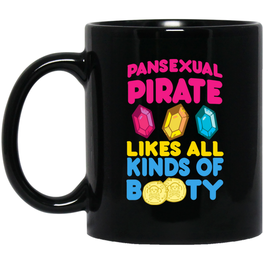 Pansexual Pirate Likes All Kinds Of Booty Mug