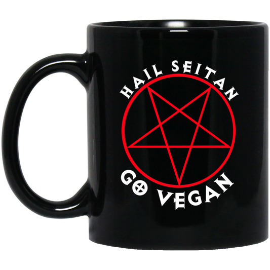 
	Hail Seitan Go Vegan Mug