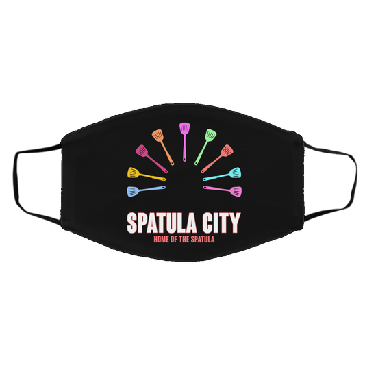Spatula City Home Of The Spatula Face Mask