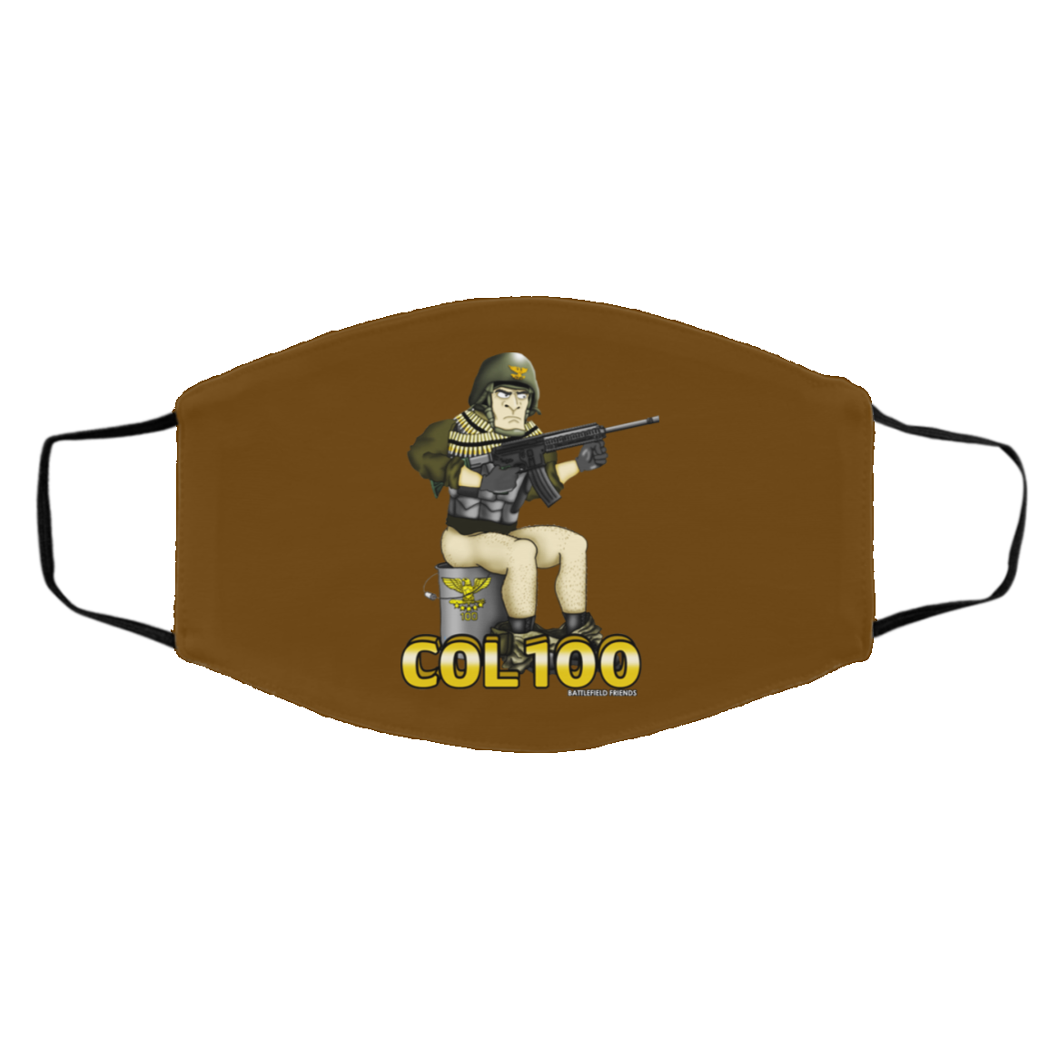 Col 100 Battlefield Friends Face Mask