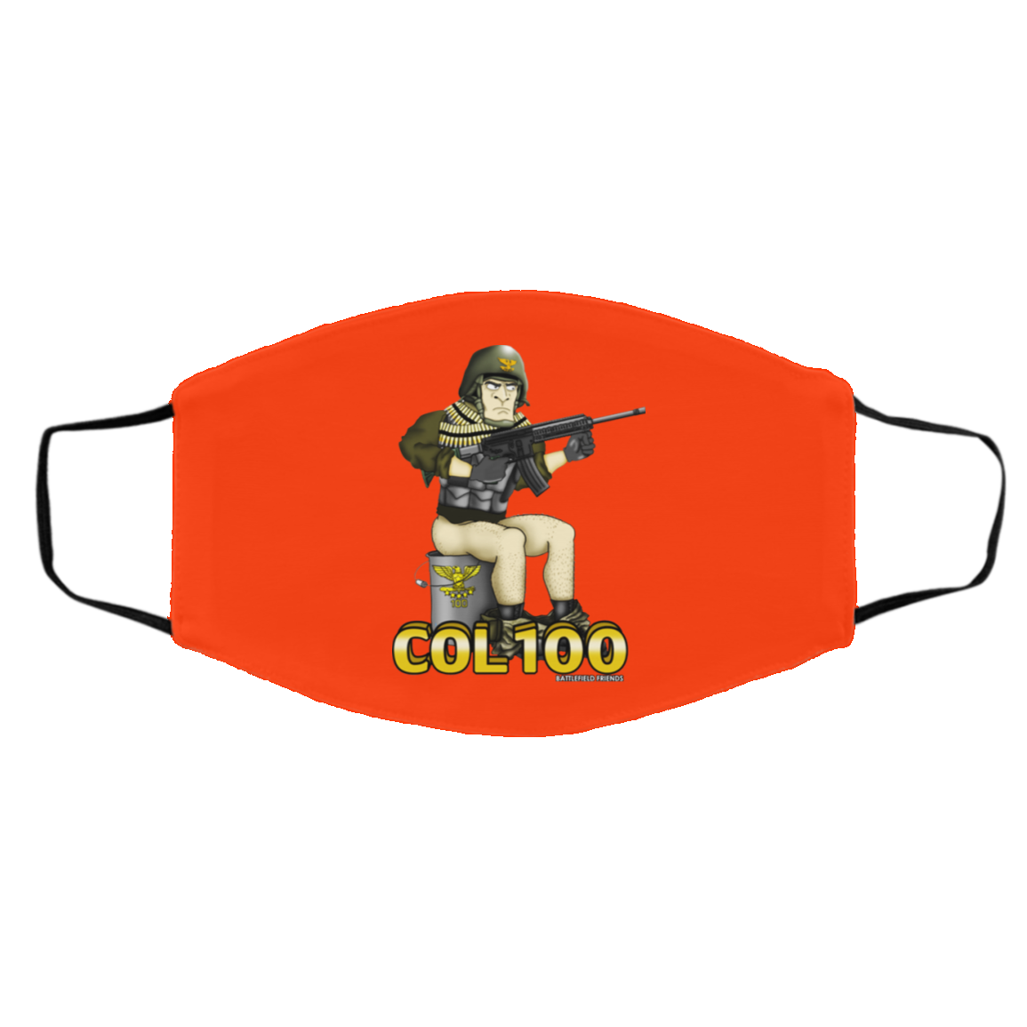 Col 100 Battlefield Friends Face Mask