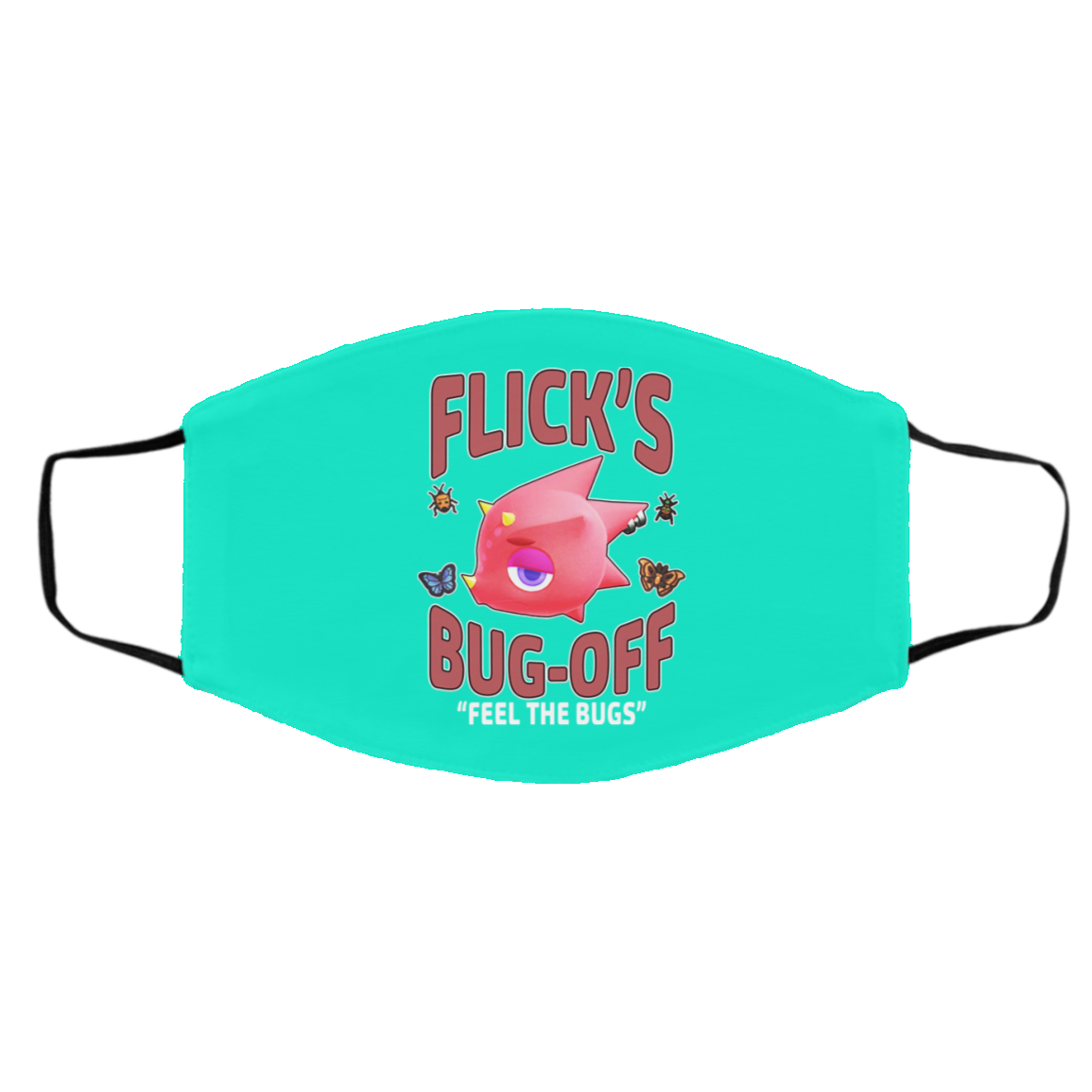 Animal Crossing Flick’s Bug-Off Feel The Bugs Face Mask