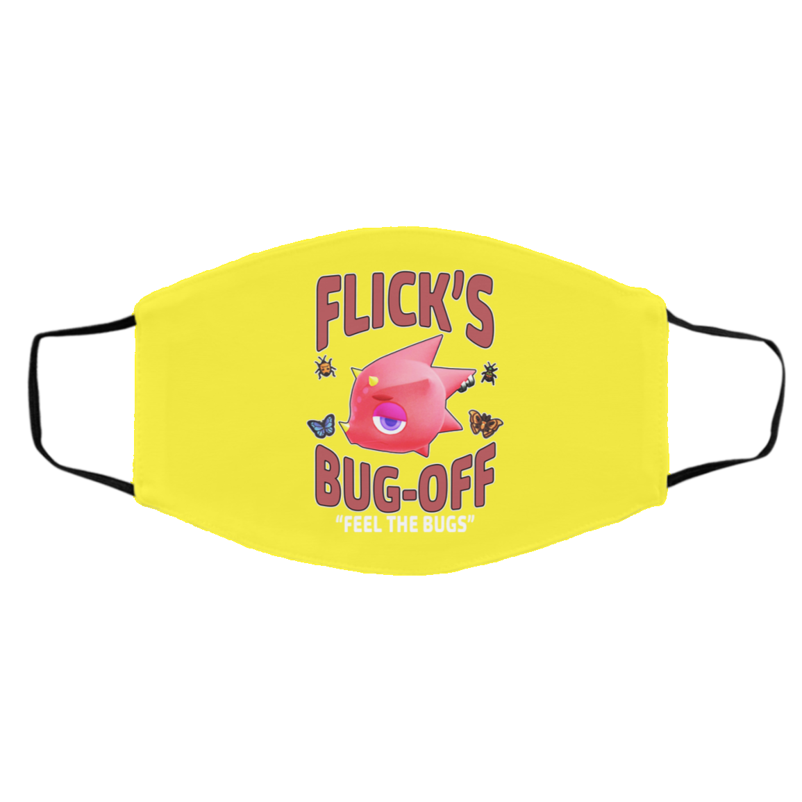 Animal Crossing Flick’s Bug-Off Feel The Bugs Face Mask