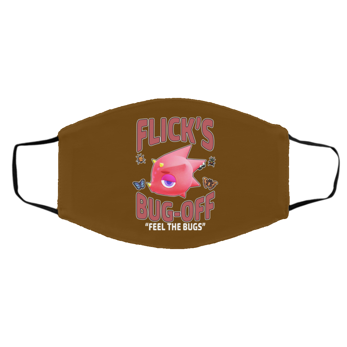 Animal Crossing Flick’s Bug-Off Feel The Bugs Face Mask