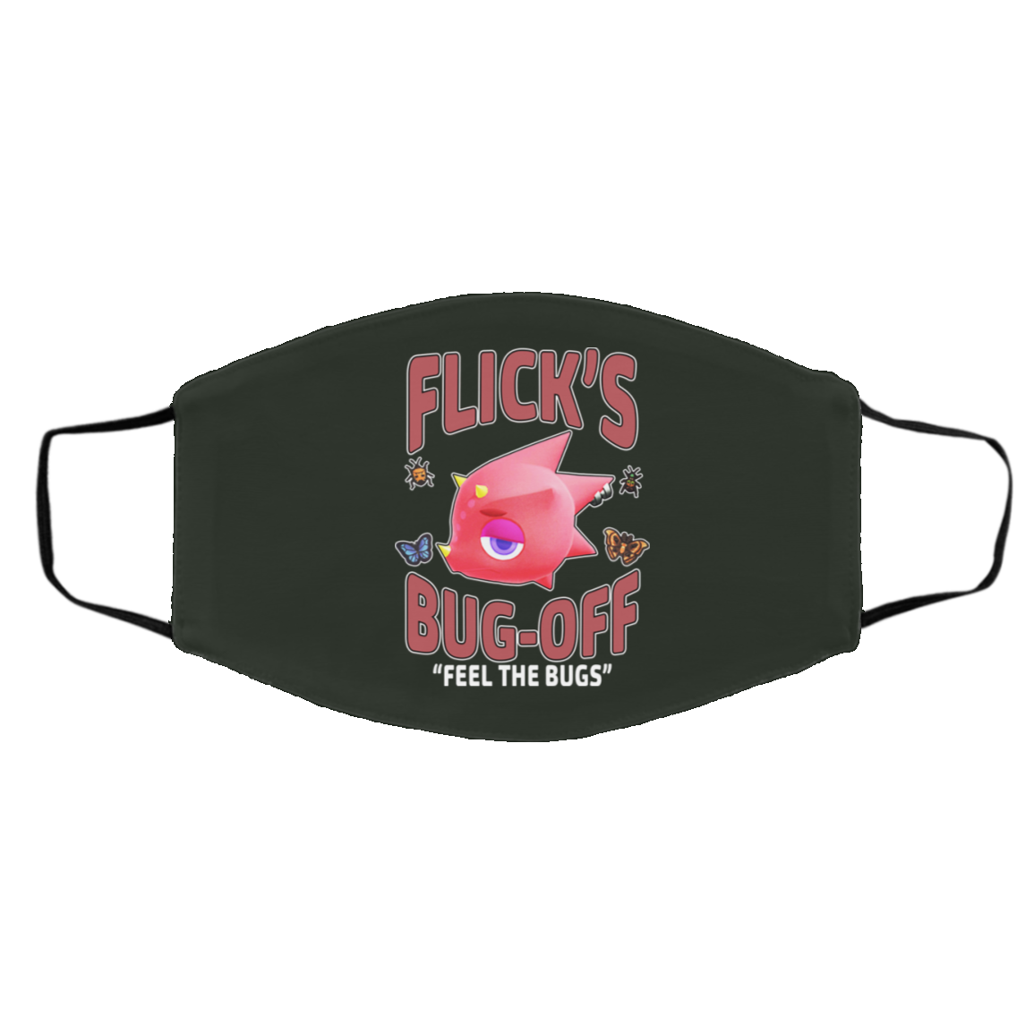 Animal Crossing Flick’s Bug-Off Feel The Bugs Face Mask