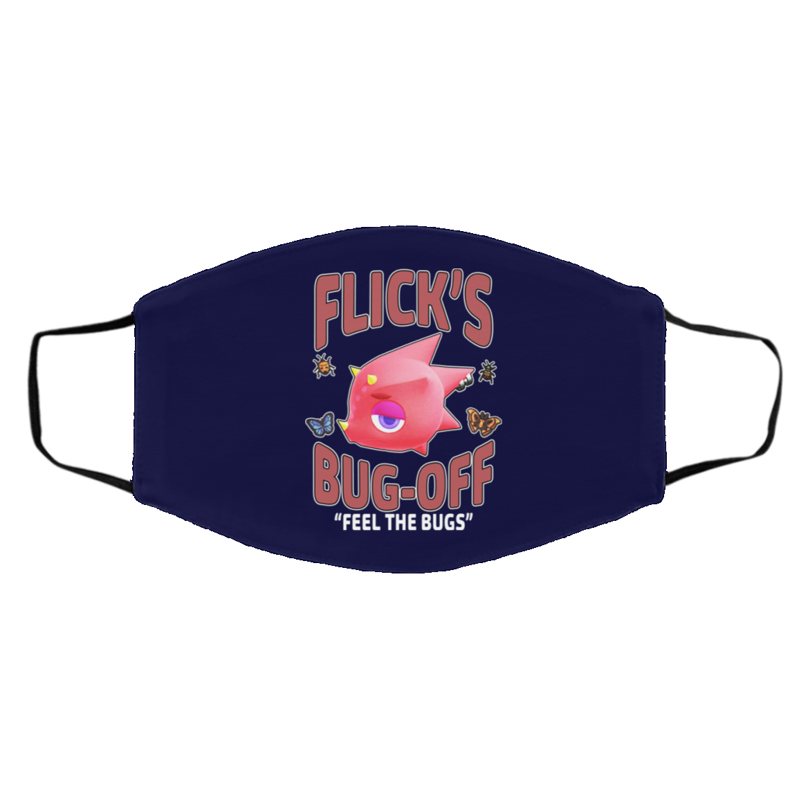 Animal Crossing Flick’s Bug-Off Feel The Bugs Face Mask