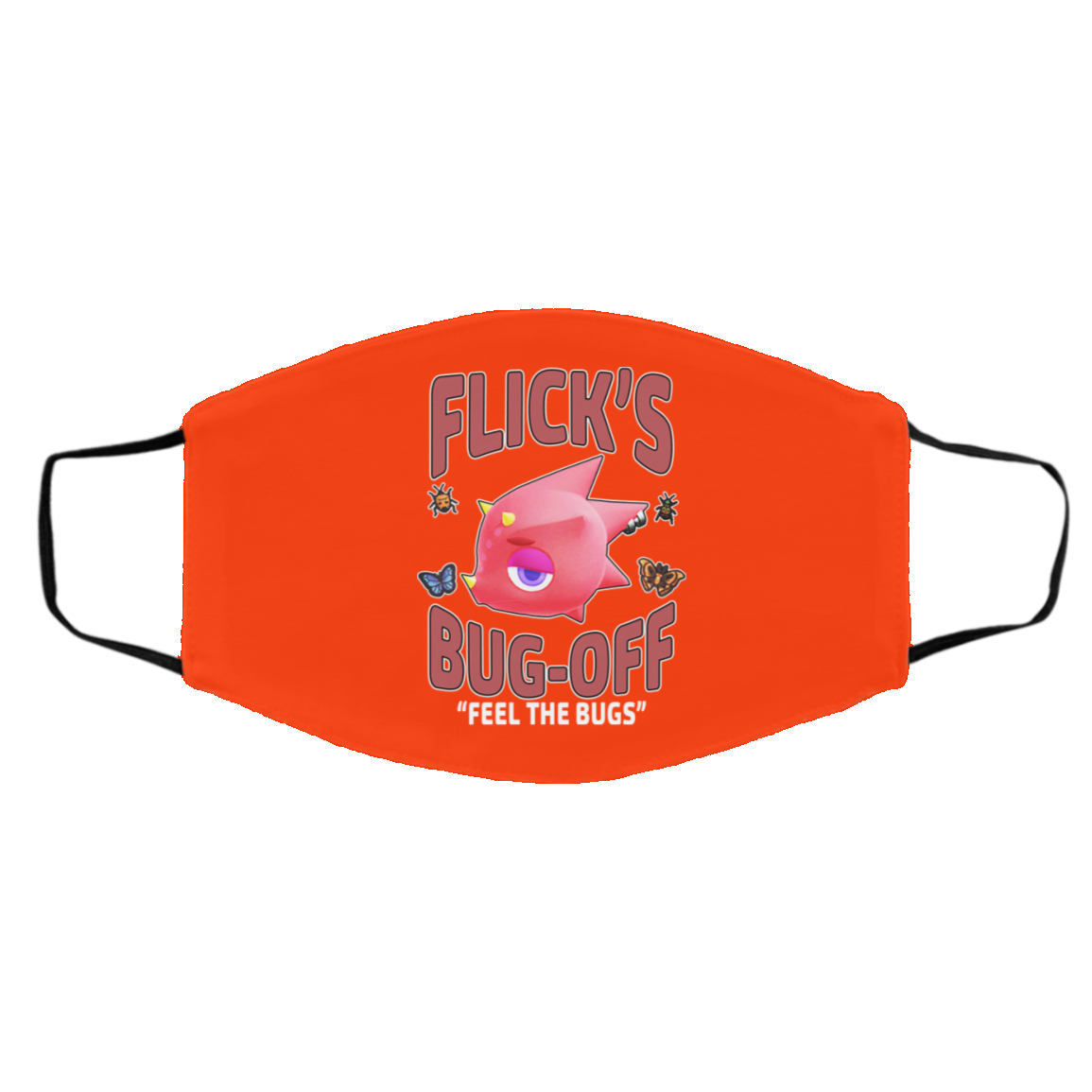 Animal Crossing Flick’s Bug-Off Feel The Bugs Face Mask