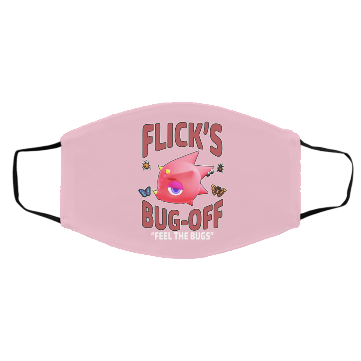 Animal Crossing Flick’s Bug-Off Feel The Bugs Face Mask