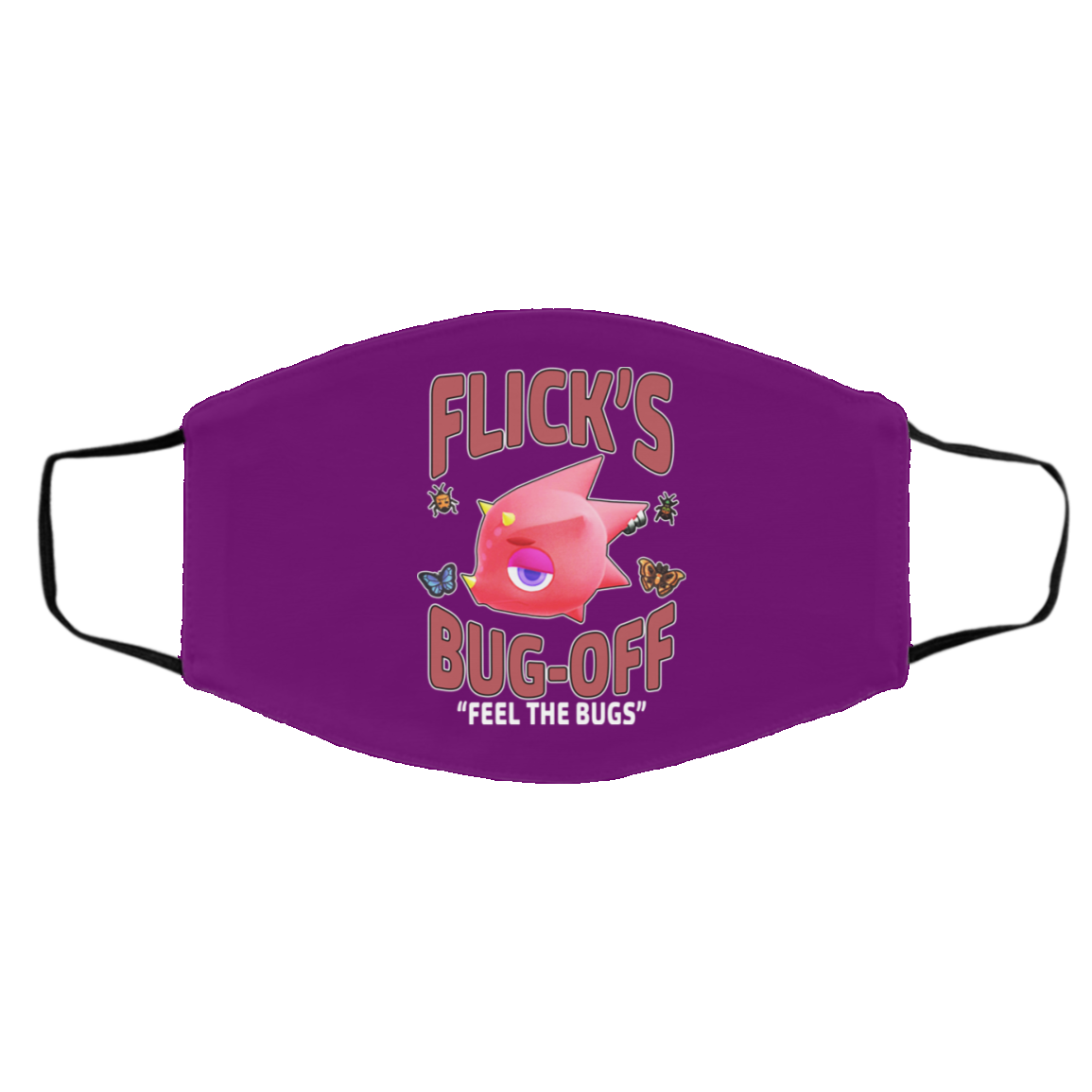 Animal Crossing Flick’s Bug-Off Feel The Bugs Face Mask