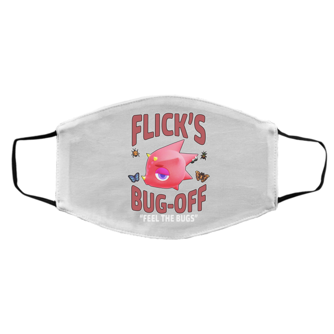Animal Crossing Flick’s Bug-Off Feel The Bugs Face Mask
