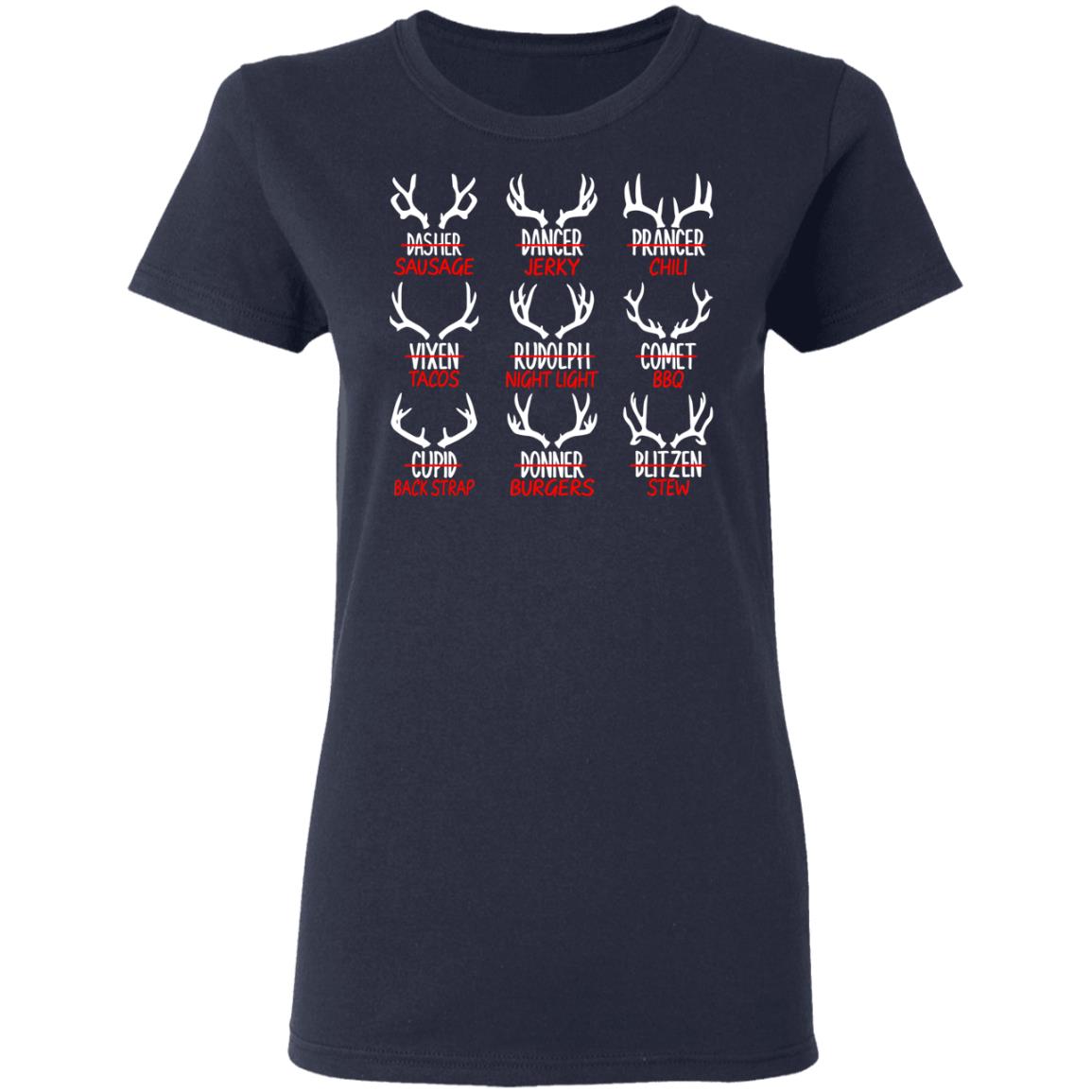 Sleigh My Name Christmas Sweater Sausage Jerky Chili Shirt, Hoodie, Tank
