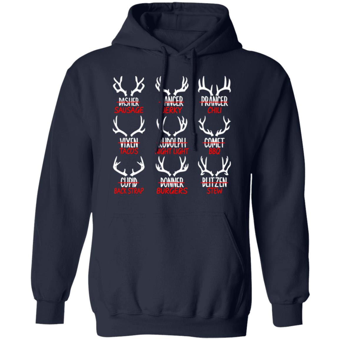 Sleigh My Name Christmas Sweater Sausage Jerky Chili Shirt, Hoodie, Tank