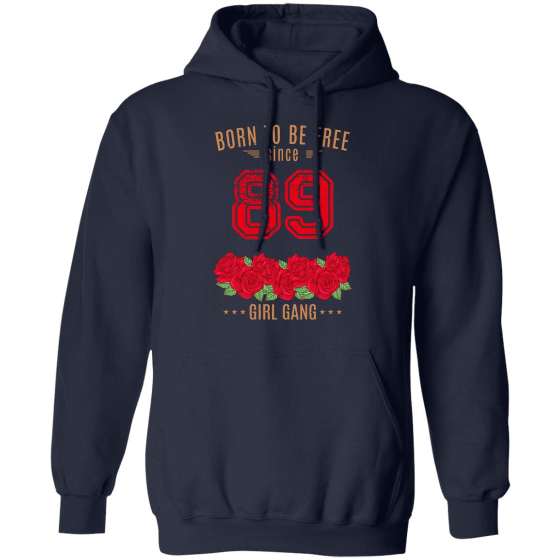 89, Born To Be Free Since 89 Birthday Gift Shirt, Hoodie, Tank