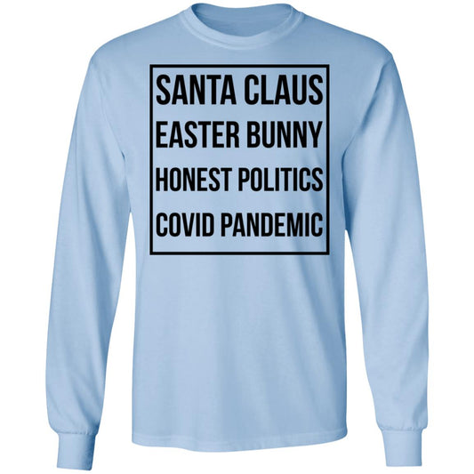 
	Santa Claus Easter Bunny Honest Politics Covid Pandemic Shirt, Hoodie, Tank