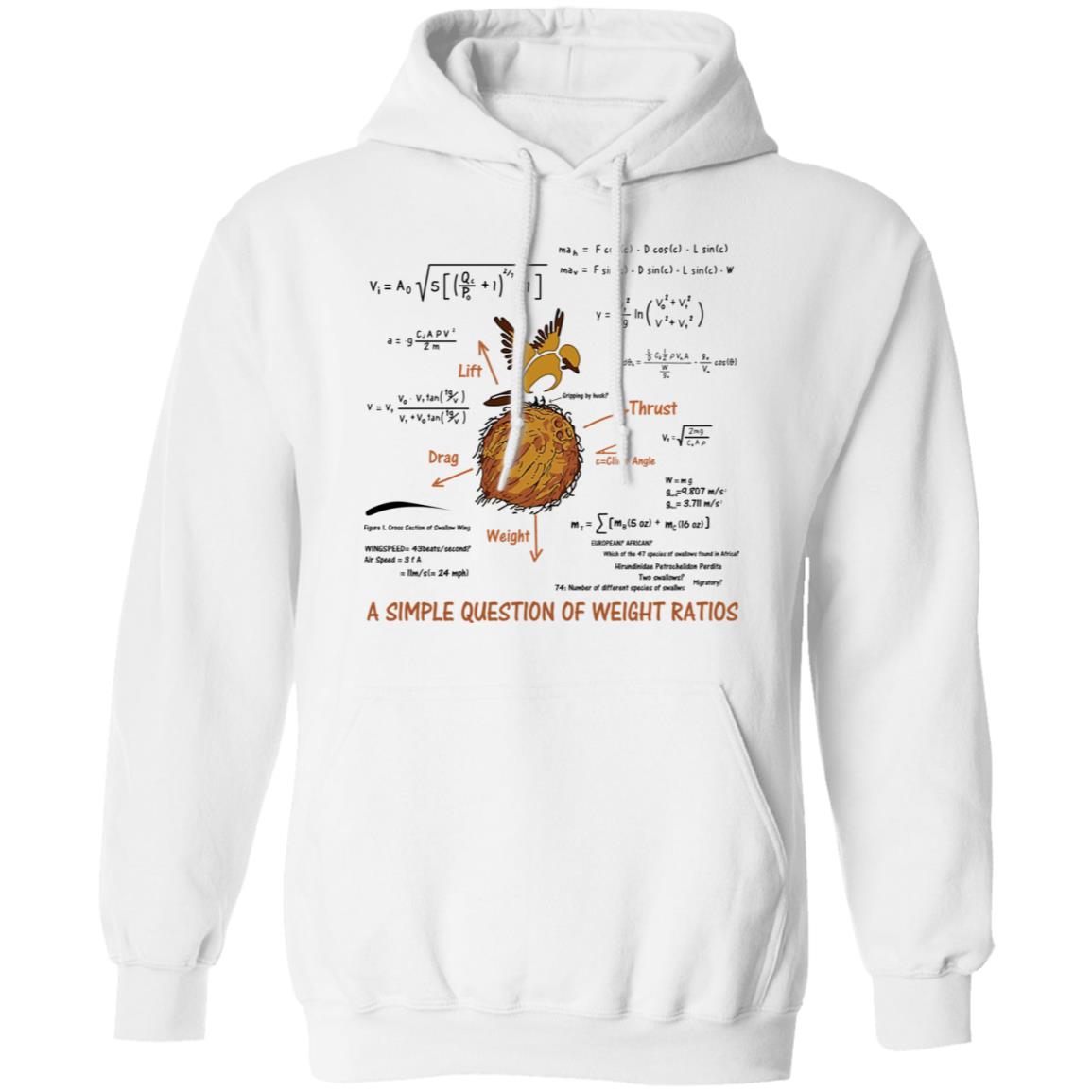 A Simple Question Of Weight Ratios Funny Math Teacher Shirt, Hoodie, Tank