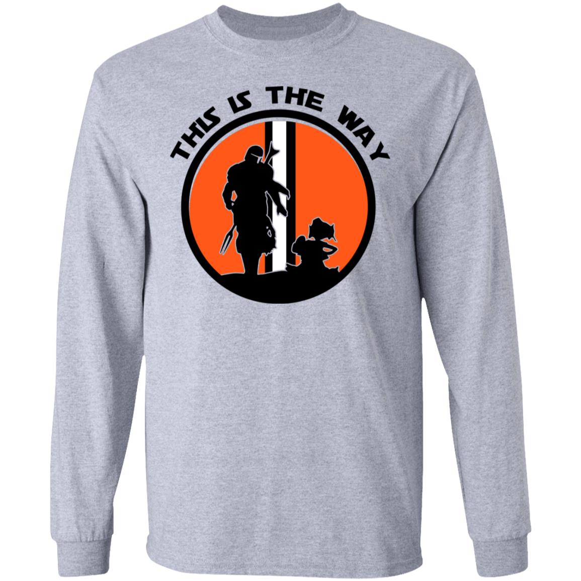 This Is The Way The Mandalorian Silhouette Star Wars Shirt, Hoodie, Tank