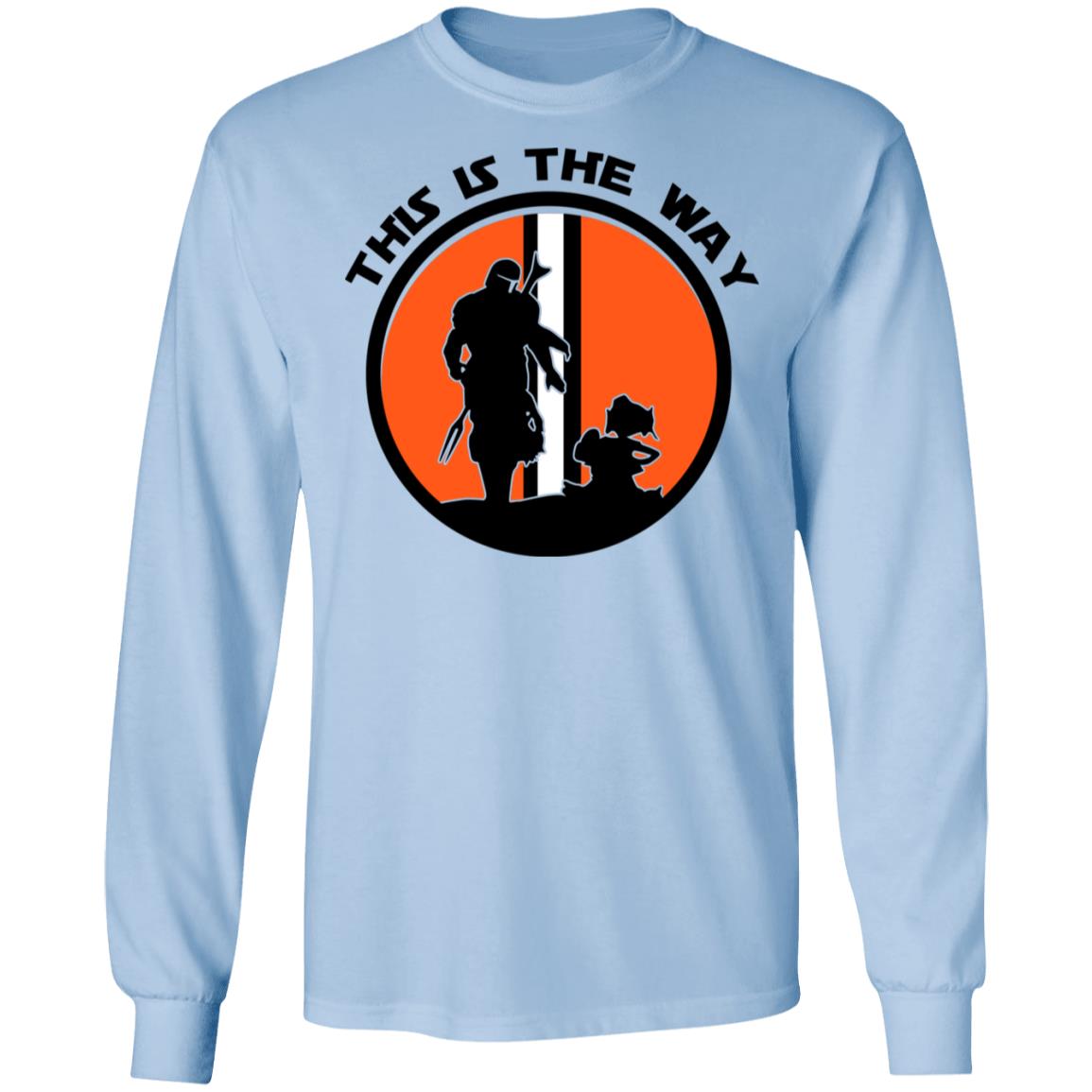 This Is The Way The Mandalorian Silhouette Star Wars Shirt, Hoodie, Tank