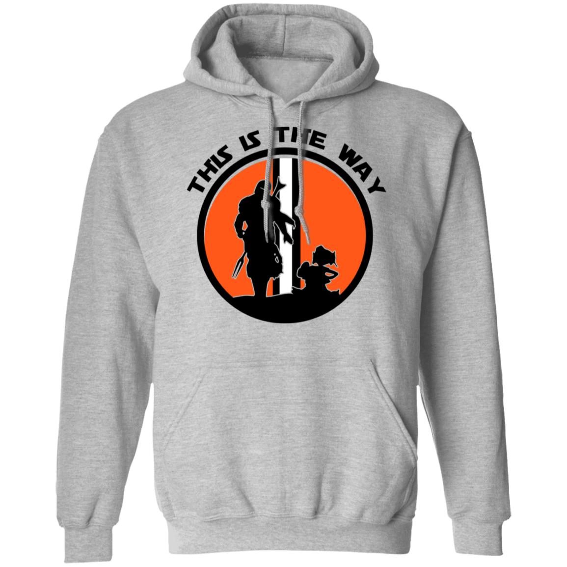 This Is The Way The Mandalorian Silhouette Star Wars Shirt, Hoodie, Tank