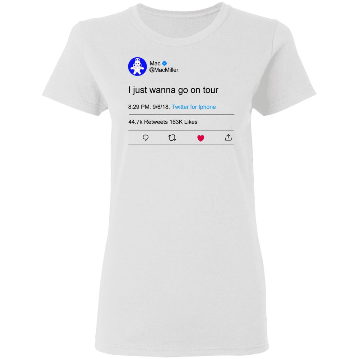I Just Wanna Go On Tour Mac Miller Shirt, Hoodie, Tank