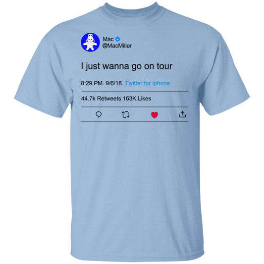 I Just Wanna Go On Tour Mac Miller Shirt, Hoodie, Tank