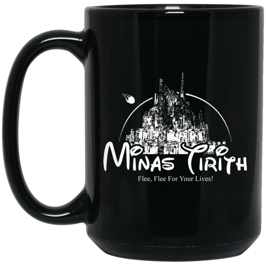 
	Minas Tirith Flee Flee For Your Lives Mug