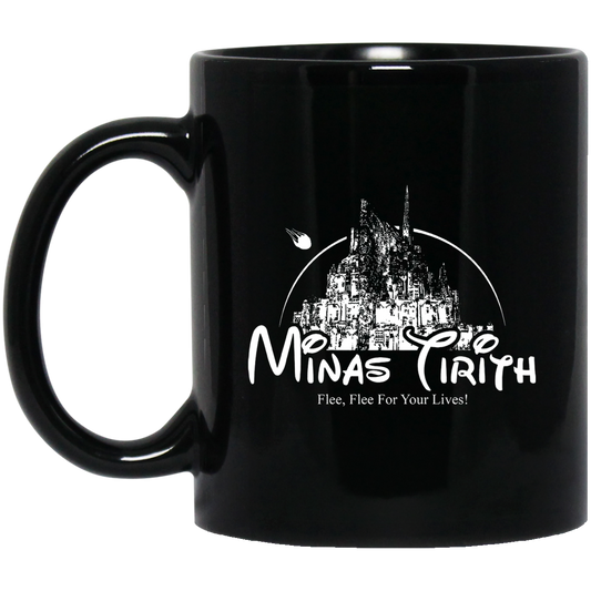Minas Tirith Flee Flee For Your Lives Mug