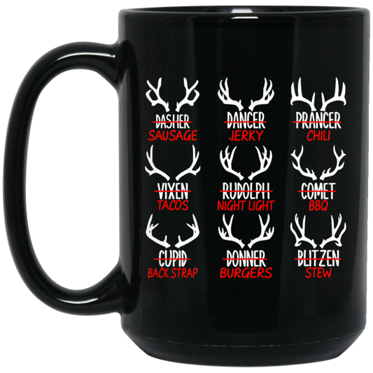 Sleigh My Name Christmas Sweater Sausage Jerky Chili Mug