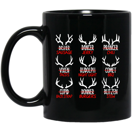 
	Sleigh My Name Christmas Sweater Sausage Jerky Chili Mug