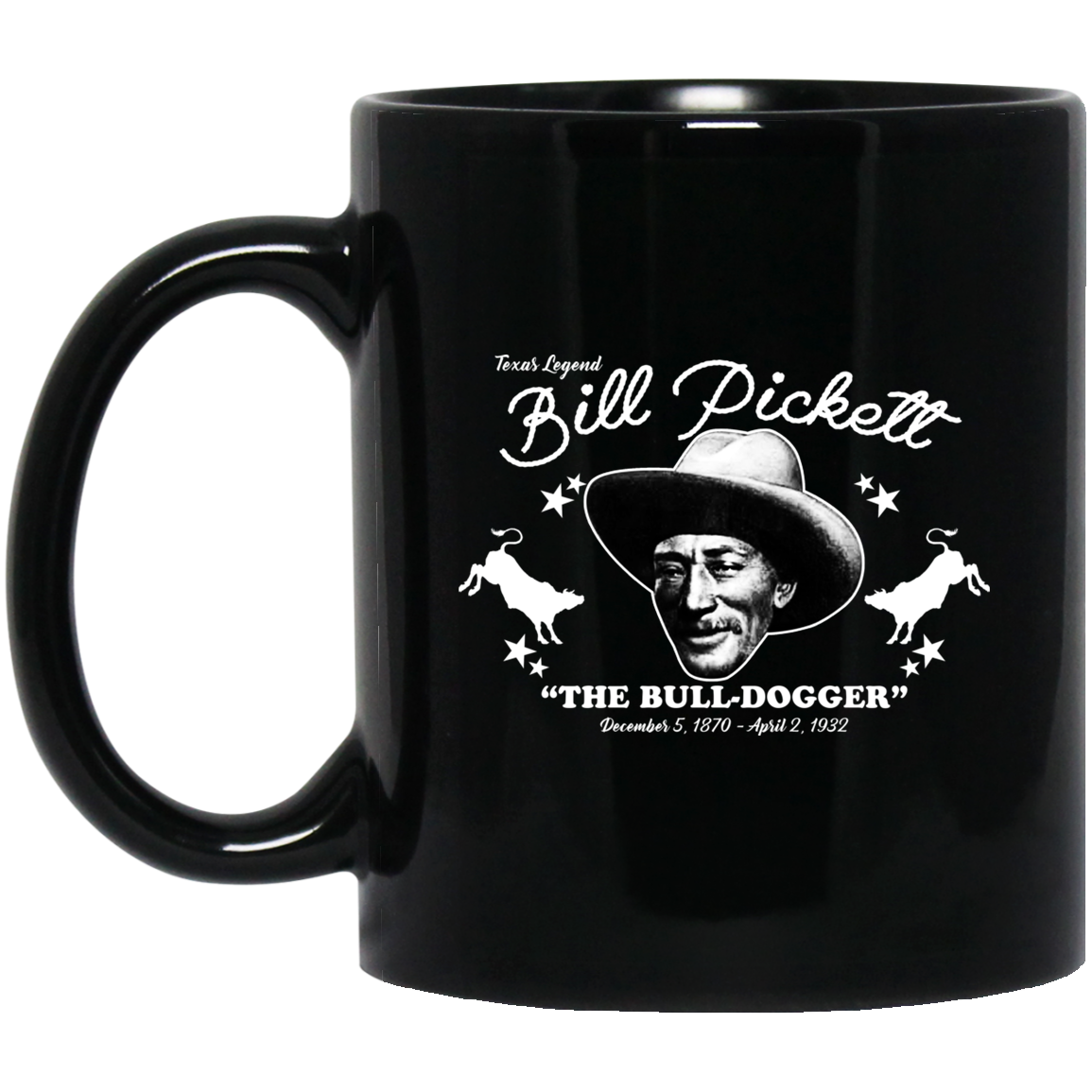 Bill Pickett The Bull-Dogger Mug