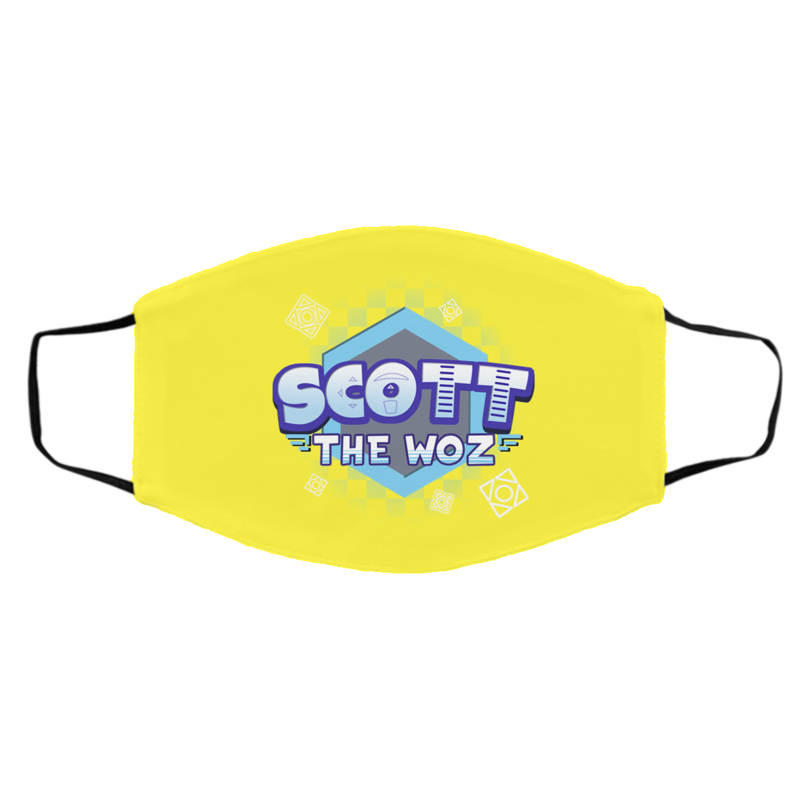 Scott The Woz Logo Face Mask