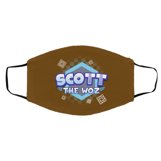 Scott The Woz Logo Face Mask