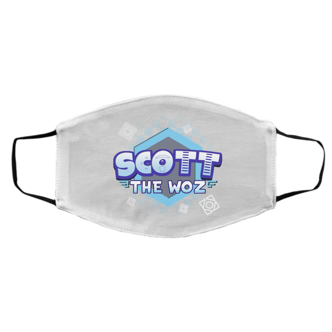 Scott The Woz Logo Face Mask