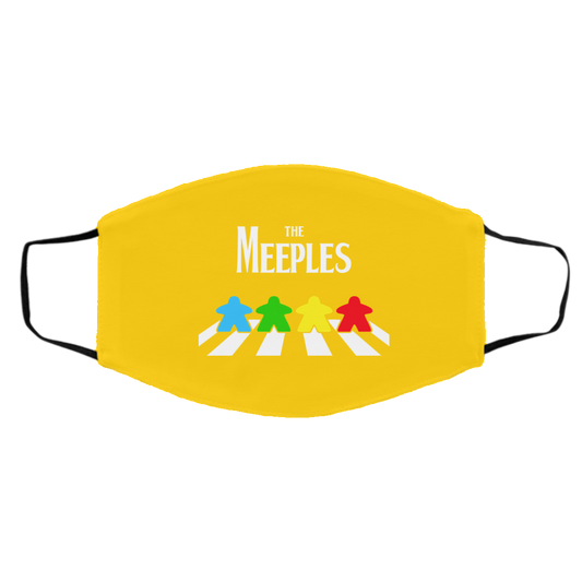 The Meeples On Abbey Road Face Mask