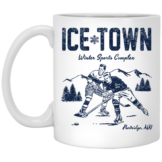 Ice Town Winter Sport Complex Mug