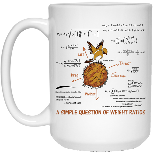 
	A Simple Question Of Weight Ratios Funny Math Teacher Mug