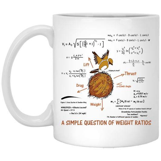 A Simple Question Of Weight Ratios Funny Math Teacher Mug