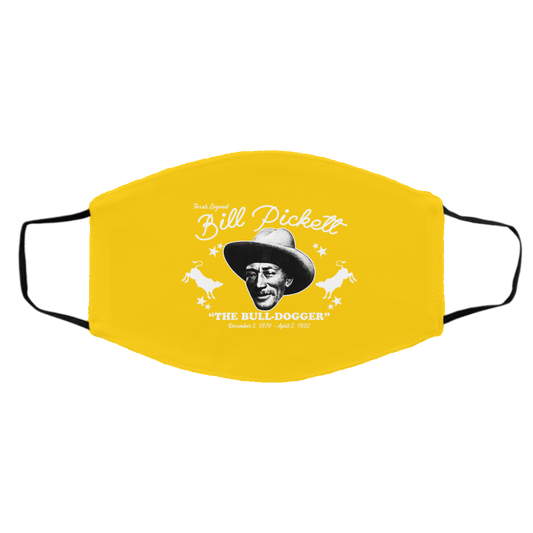 Bill Pickett The Bull-Dogger Face Mask